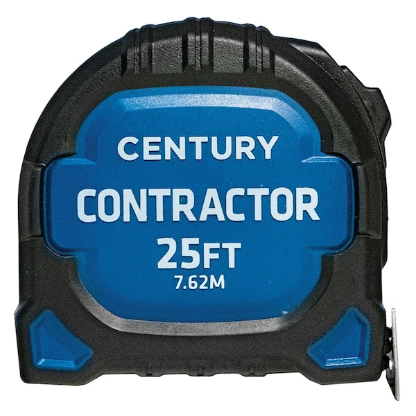 Century Drill & Tool 25 ft. Contractor Series Measuring Tape 72841 - main